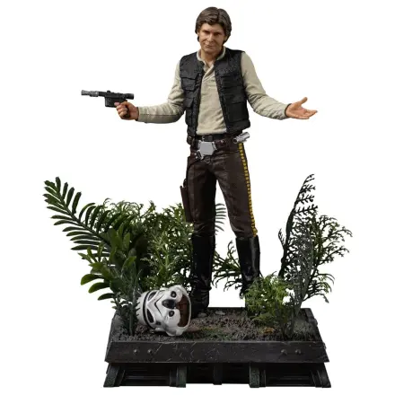 Star Wars Art Scale 1/10 Han Solo (Episode VI) szobor figura 22 cm termékfotó