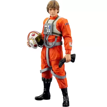 Star Wars ARTFX+ 1/10 Luke Skywalker X-Wing Pilot szobor figura 17 cm termékfotója