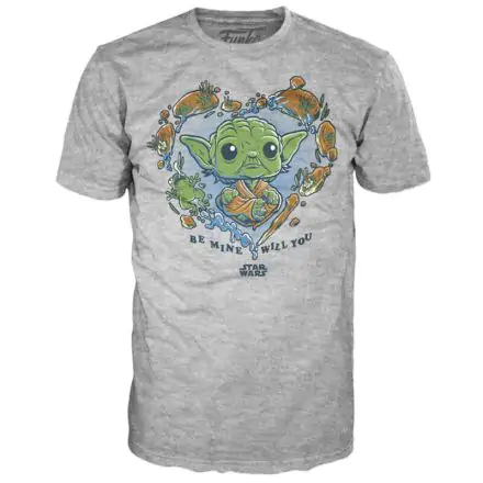 Star Wars Be Mine Yoda póló termékfotó