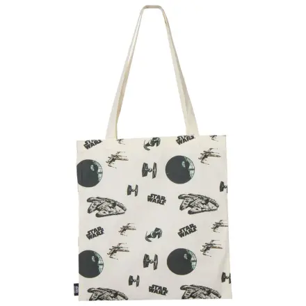 Star Wars Black shopping bag, bevásárlótáska 40 cm termékfotó