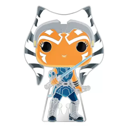 Star Wars Clone Wars Loungefly Funko POP! Enamel Pin Ahsoka (Glow-in-the-Dark) 10 cm termékfotója