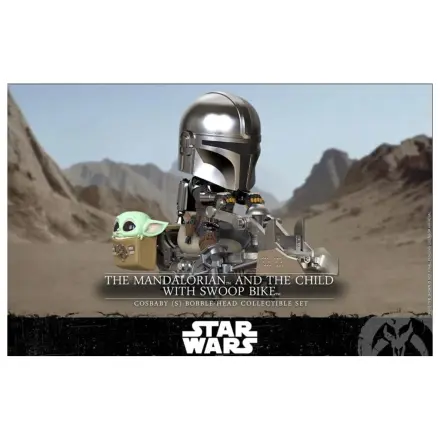 Star Wars Cosbaby Wave 1 The Mandalorian & The Child Swoop Bike termékfotó