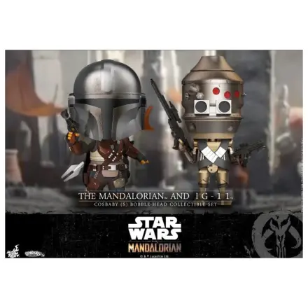 Star Wars Cosbaby Wave 3 Mandalorian & IG-11 Set termékfotó