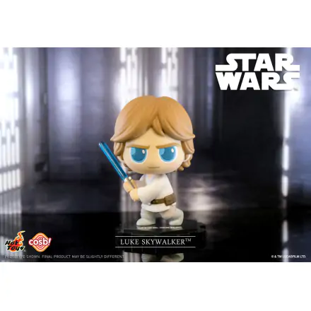 Star Wars Cosbi Mini figura Luke Skywalker Lightsaber 8 cm termékfotó