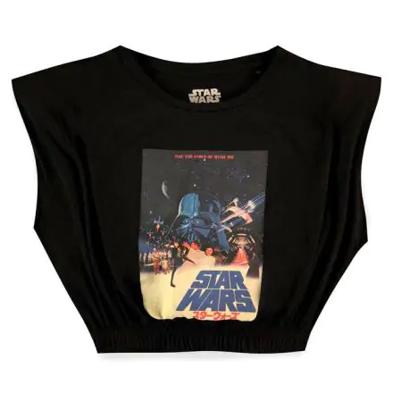 Star Wars cropped női trikó termékfotó