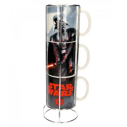 Star Wars Darth Vader 3 egymásra rakható bögre csomag termékfotó