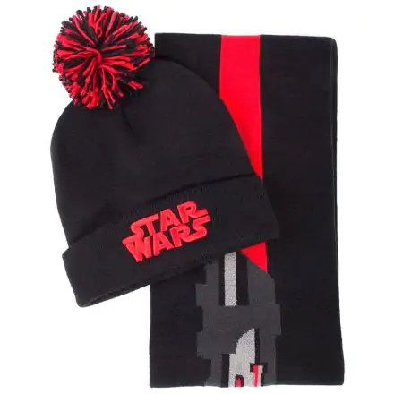 Star Wars Darth Vader kötött sapka és sál csomag termékfotó