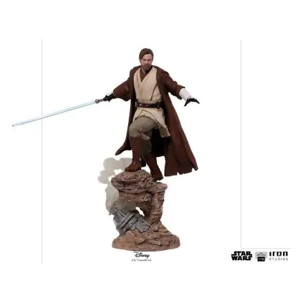 Star Wars Deluxe BDS Art Scale 1/10 Obi-Wan Kenobi szobor figura 28 cm termékfotó