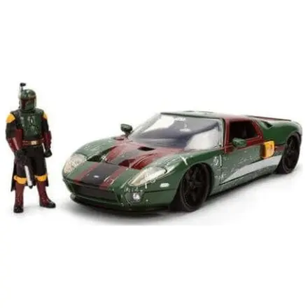 Star Wars Diecast Model 1:24 Boba Fett 2005 Ford GT termékfotó