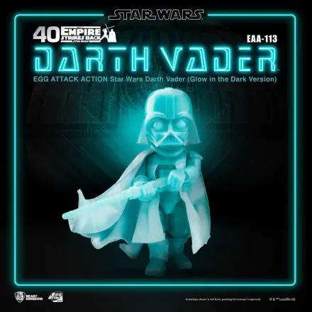 Star Wars Egg Attack Darth Vader Glow In The Dark Ver. akciófigura 16 cm termékfotó
