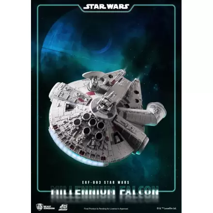 Star Wars Egg Attack Millennium Falcon lebegő modell fény effekttel 13 cm termékfotója