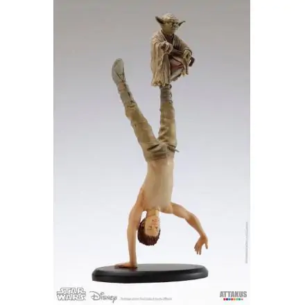 Star Wars Elite Collection Yoda & Luke Skywalker Dagobah Training szobor figura 26 cm termékfotó