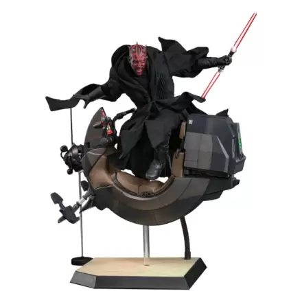 Star Wars Episode I Movie Masterpiece 1/6 Darth Maul with Sith Speeder akciófigura 29 cm termékfotója