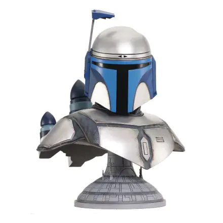 Star Wars Episode II Legends in 3D 1/2 Jango Fett mellszobor figura 25 cm termékfotó