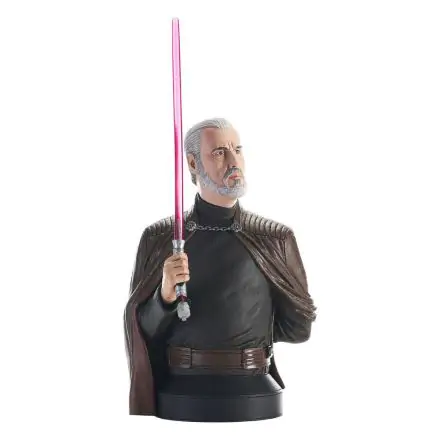 Star Wars Episode III 1/6 Count Dooku mellszobor figura 18 cm termékfotó