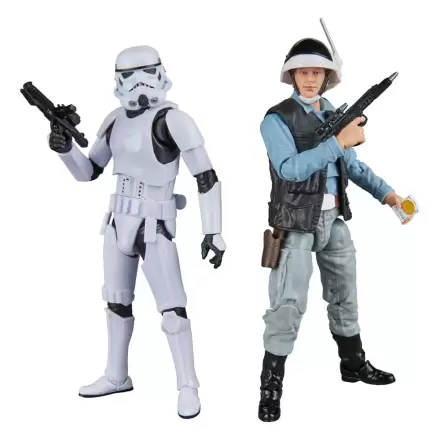 Star Wars Episode IV Black Series Rebel Trooper & Stormtrooper 2 db-os akciófigura csomag 15 cm termékfotója