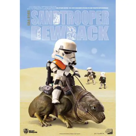 Star Wars Episode IV Egg Attack Dewback & Sandtrooper akciófigurák 9/15 cm termékfotó