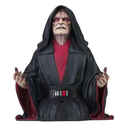 Star Wars Episode IX 1/6 Emperor Palpatine mellszobor figura 18 cm termékfotó