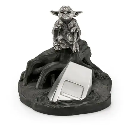 Star Wars Episode V Pewter Collectible Yoda Limitált kiadás szobor figura 14 cm termékfotó