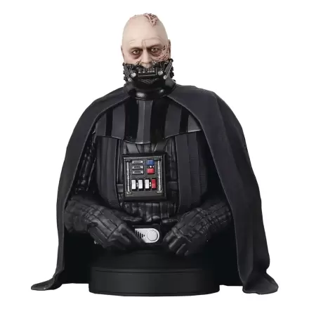 Star Wars Episode VI 1/6 Darth Vader (unhelmeted) mellszobor figura 15 cm termékfotója