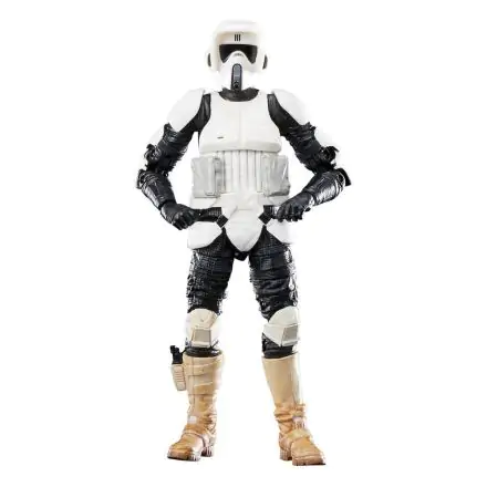 Star Wars Episode VI 40. Anniversary Black Series Biker Scout akciófigura 15 cm termékfotója