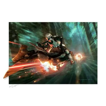Star Wars: Episode VI Fine Art Print Endor Chase 46 x 61 cm termékfotó