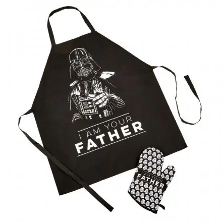 Star Wars Fathers Day I Am Your Father kötény és sütőkesztyű csomag termékfotó