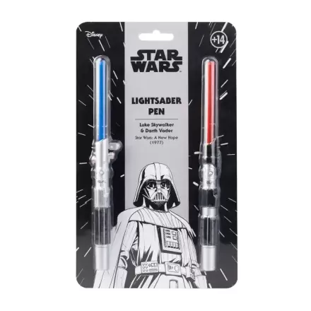 Star Wars Lichtschwert 2er-Pack Stifte und Schreibwaren mit Lichteffekt termékfotója