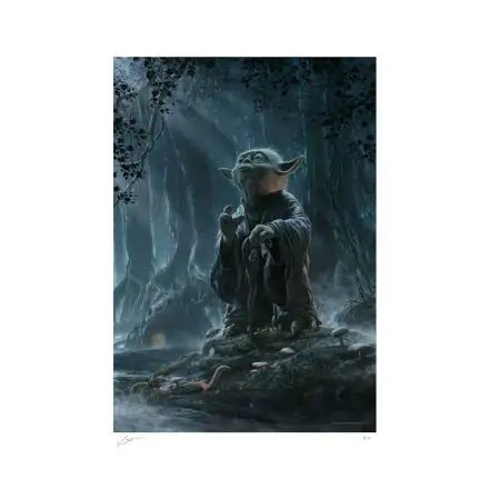 Star Wars Fine Art Print Yoda: Luminous Beings 46 x 61 cm termékfotója