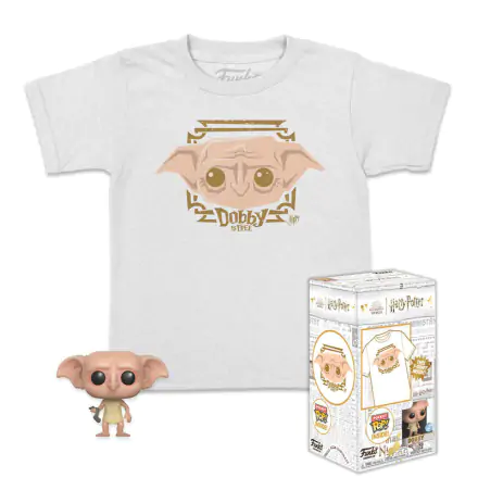 Funko Pocket POP! figura és gyerek póló csomag Harry Potter Dobby Exkluzív termékfotó