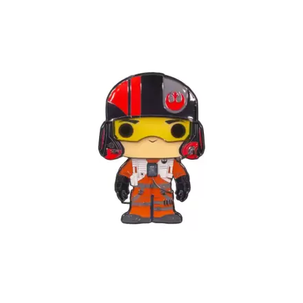 Star Wars Funko POP! Enamel Pin Poe Dameron 10 cm termékfotó