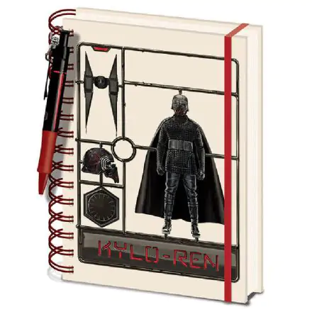 Star Wars Kylo Ren Rey A5 jegyzetfüzet termékfotó