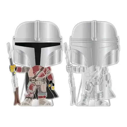 Star Wars Loungefly Funko POP! Enamel Pin Mando 10 cm termékfotója