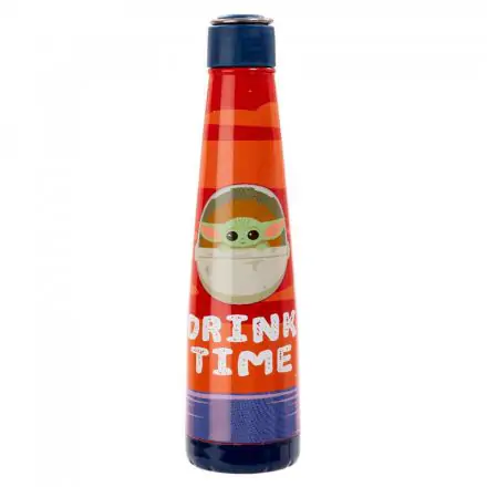 Star Wars Mandalorian Yoda A gyermek Drink Time fém vizespalack termékfotó