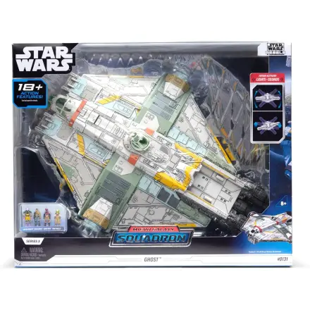 Star Wars Micro Galaxy Squadron Ghost jármű és figura csomag termékfotó