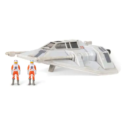Star Wars Micro Galaxy Squadron Luke Skywalker`s Snowspeeder jármű és figura csomag 12 cm termékfotó