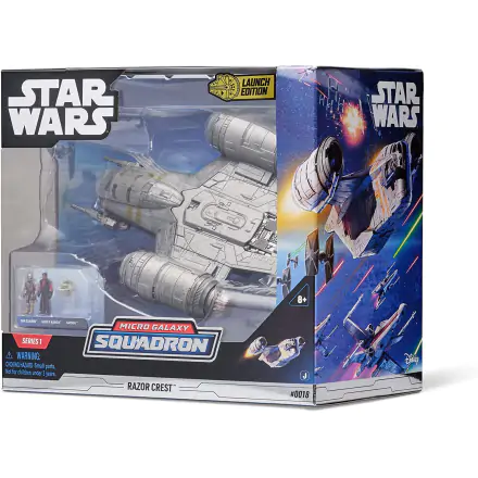Star Wars Micro Galaxy Squadron Razor Crest jármű és figura csomag 20 cm termékfotó