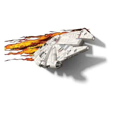Star Wars Millennium Falcon 3D LED lámpa 37 cm termékfotó