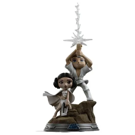 Star Wars Mini Co. Luke & Leia PVC figura 30 cm  termékfotó