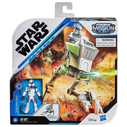 Star Wars Mission Fleet Captain Rex + AT-RT csomag figura termékfotó