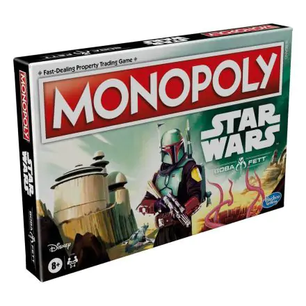 Star Wars Monopoly Boba Fett Edition Angol nyelvű társasjáték termékfotó