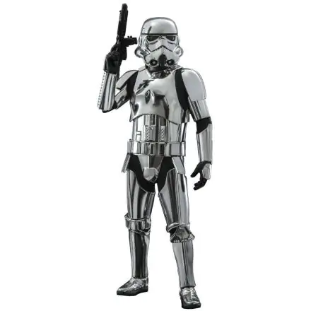Star Wars Movie Masterpiece 1/6 Stormtrooper Chrome Version akciófigura 30 cm termékfotó