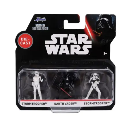 Star Wars Nano 3 db-os Mini figura csomag 4 cm termékfotó