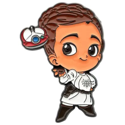 Star Wars: Obi-Wan Kenobi Princess Leia & Lola Chibi kitűző  termékfotó