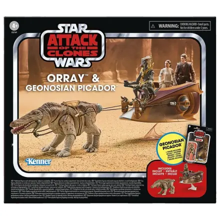 Star Wars Orray y Geonosian Picador figura 9,5cm termékfotó