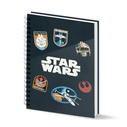 Star Wars Pilot A4 jegyzetfüzet termékfotó