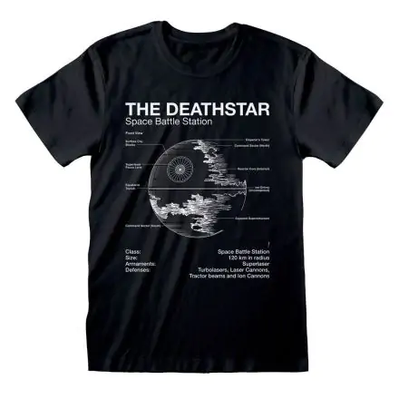 Star Wars póló Death Star Sketch termékfotó