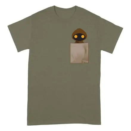 Star Wars póló Jawa Pocket Print termékfotó