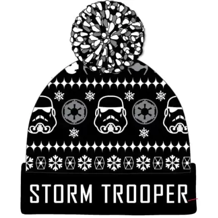 Star Wars Pom-Pom Storm Trooper kötött sapka termékfotója