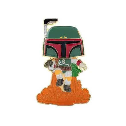 Star Wars POP! Enamel Pin Boba Fett kitűző 10 cm termékfotó
